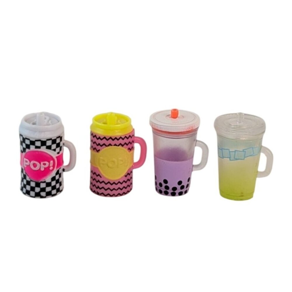 LOL Surprise Doll Cup Lot of 20 Mason Jar Milk Tumbler Bottle Pop Cat Toy - Picture 8 of 11